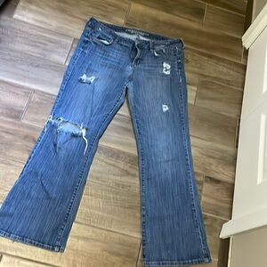 American eagle size 16 favorite boyfriend stretch